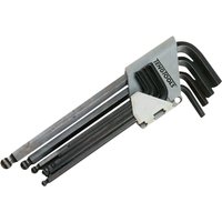Teng Ball Point Hex Key Set, 9 Piece (5/64–3/8 in) 1479AF