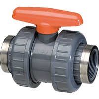 VdL PVC Lock Valve Type: DID 1"x1" KS1PVC