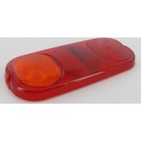 Light lens, amber/red, rectangular 200x92mm LH/RH/rear TOR029599