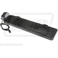 Vapormatic Number plate holder LED, for plate 520x110mm, 12-24V, rectangular, click connect system (Jaeger) VLC2398