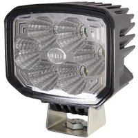 Hella Work light LED, 12W, 1,000lm, rectangular, 12/24V, transparent, clamp, 6 LED's, 1GA996188511