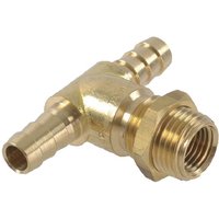 TeeJet T-hose connector 3/8"-11/16"AG M 6472B400TD