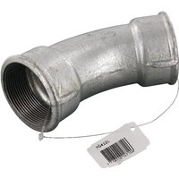 Kramp Elbow 45° galv. 2xF 2" FG412L