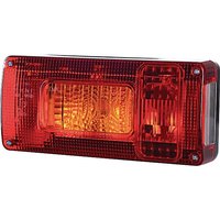 gopart Rear light LH 5/21W, rectangular, 12/24V, white/orange/red, 218x54.5x100mm, LA45015