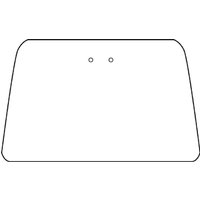 Kramp Windscreen fixed D7090