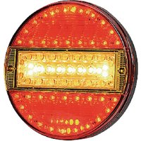 Kramp Multifunction rear light LED, round, 12-24V, diameter 140mm, 7-pin, LA40014