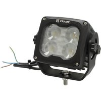 Kramp Work light LED, 70W, 6000lm, square, 10/45V, white, 120x110x72mm, Heated by T° sensor, Wide flood, 4 LED's, LA104041
