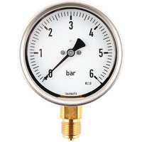 ET Pressure gauge diameter 100 0-6bar 1/2" MA1006L08SSGF