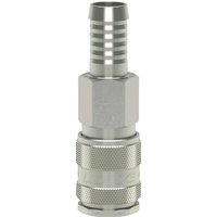Lüdecke Quick release coupling with 8mm hosetail ESAI8T
