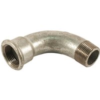 Kramp Elbow 90° fem./male galv. 2 1/2" FG1212