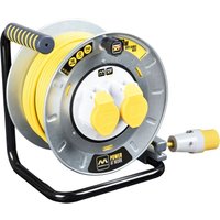 Masterplug PRO-XT Metal Cable Reel 110V 16A 30 m OTMU30162LV-PX