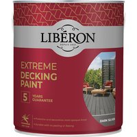 Liberon Extreme Decking Paint Dark Silver 2.5 L 126140
