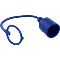 Faster Dust cap NV-M 1" PVC blue TF1B