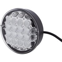 Hella Rear light LED, 4.50W, round, 12/24V, yellow/transparent, bolt on, diameter 122.5mm, 24 LED's, 2SD344200001