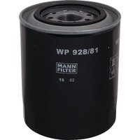 MANN-FILTER Oil filter Mann and Hummel WP92881
