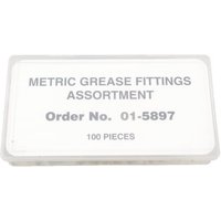 Unbranded Assortment of grease nipples, metric FGP013820
