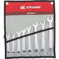 Kramp Combination spanners set offset, 8-pieces 1802020408KR