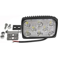 Vapormatic Work light LED, 5W, 2560lm, rectangular, 12/24V, transparent, 100x70x160mm, 8 LED's, VLC6113