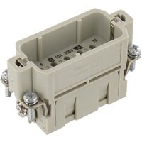 Harting Insert A, Male 10P Crimp 09200103001