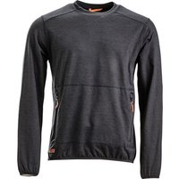 Kramp Fleece shirt O-neck Men, charcoal M KW506101811050