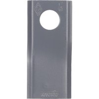 Kramp Mower blade RH 105x48x4mm bore diameter 19mm Suitable for Claas 25 pack 0009492411KR