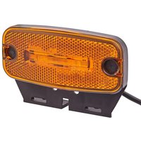 Hella Marker light LED, 0.70W, rectangular, 12V, amber, bolt on, 2 LED's, 2PS345600061