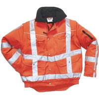 Hydrowear Pilot jacket, orange, size M, UK:36-38/EU:50, Beaverline, Aberdeen by 047455FOM