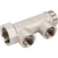 Kramp Internal threads, 2 outlets DP342B