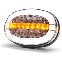 Kramp Multifunction front light LED, oval, 12-24V, 136.4x91x40mm LA80096