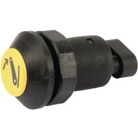 Pneutron Push switch, Linkage lower, round, yellow 11901007PN