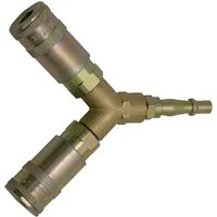 Unbranded Quick coupling Twin 1/4" CAC65302