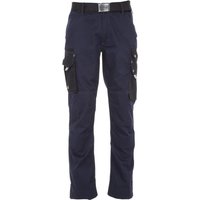 Kramp Work trousers, unisex, 5XL, W48-52", blue/black, Kramp Original KW102024079134