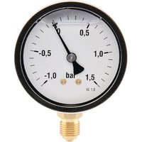 ET Pressure gauge diameter 63 -1+1.5bar 1/4" bottom MAV630115L04SSGF