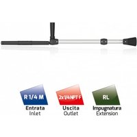 Kramp Double lance 985 mm, stainless steel HD400300
