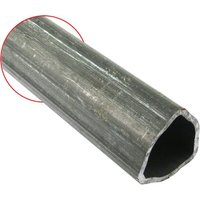 Benzi Profile tube triangular diameter out: 54x4mm L: 1m Vapormatic VTE2316