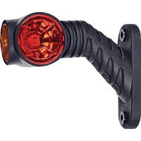 Kramp Marker light LH LED, 0.7/1.4W, 12-24V, white/orange/red, 110x55x125mm, 3 LED's, LA30016