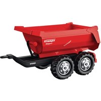 Rolly Toys Trailer, Krampe, red, from age 3, rollyHalfpipe by R12323