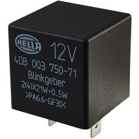 Hella Flasher relay 12V, 3-pin 4DB003750711