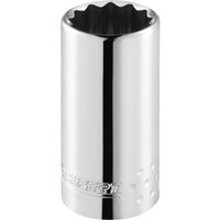 Expert 1/2" socket long 12-pt - 22mm E117287