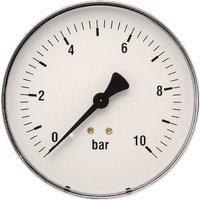 ET Pressure gauge diameter 100 0–10 bar 1/2" rear MA10010B08STGF