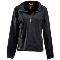 Kramp Fleece shirt 1/2 zip Ladies, charcoal S KW5011101811048