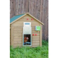 Kerbl Autom. Chicken Door w. Sliding Door 300x400mm, packed 70546