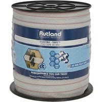 Rutland Electro tape 40mm white/blue/red 200m 486220RUT