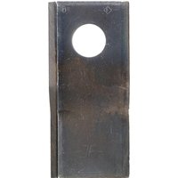 JF Mower blade RH 106x49x4mm bore diameter 19mm Suitable for Kongskilde JF/Stoll 8113800063