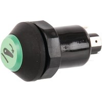 Pneutron Push switch, Linkage lower, round, green 11145330PN