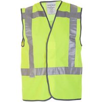 Hydrowear Hi-vis vest, 2XL, yellow, 017271FY2XL