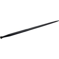 SHW Loader tine, straight, double T section 36x1100mm, pointed tip with M22x1.5mm nut, red, FT3S