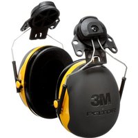3M Earmuffs Yellow Helmet X2P5E