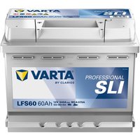 VARTA Battery 12V 60Ah 540A LFS60 VARTA Professional Starter 930060054