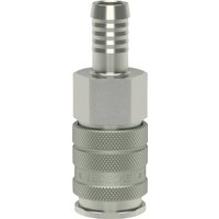Lüdecke Quick release coupling with 8mm hosetail ESI8T